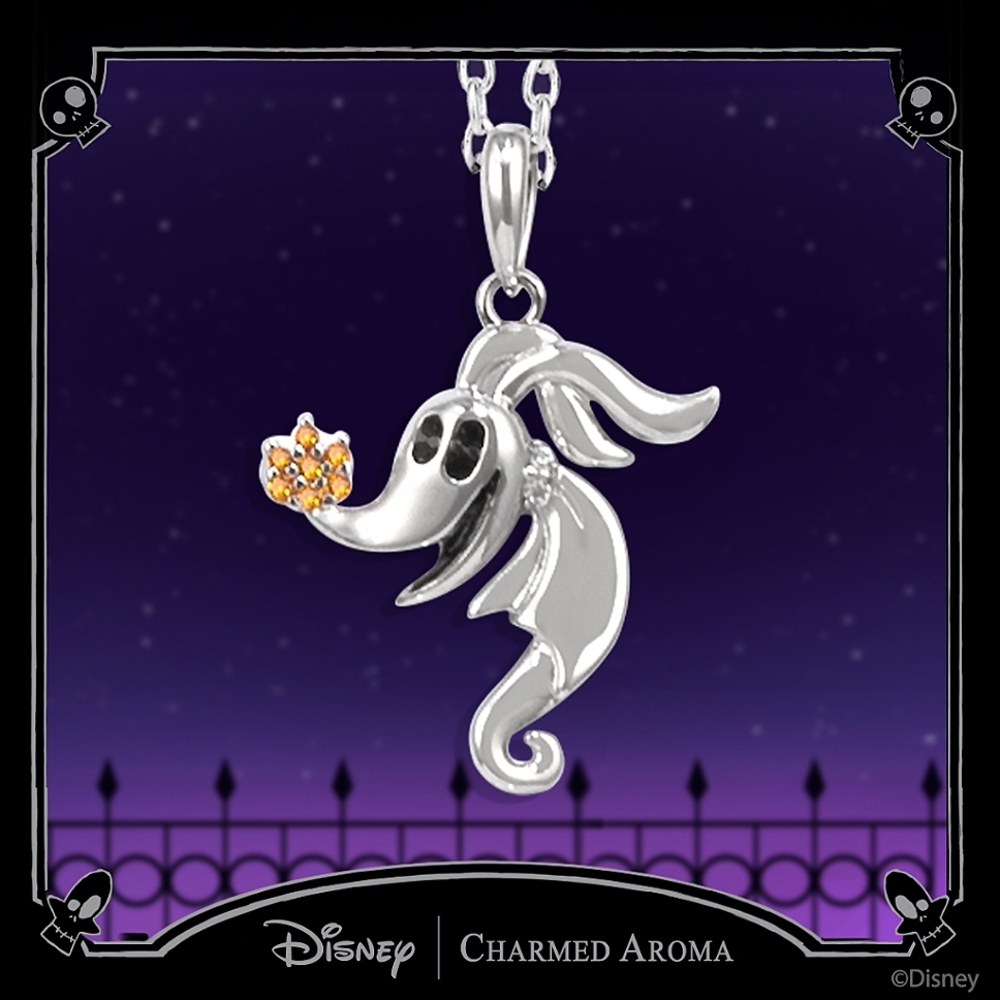 Disney Nightmare Before Christmas Zero Necklace, Charmed Aroma